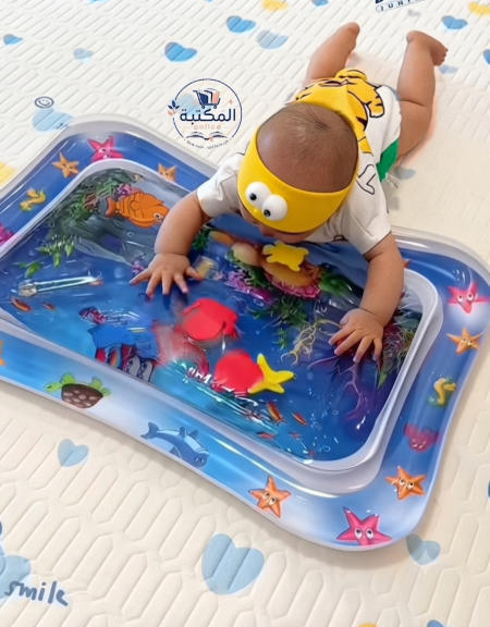 فرشة اللعب المائية التفاعلية للرضع والأطفال الصغار 👶💦