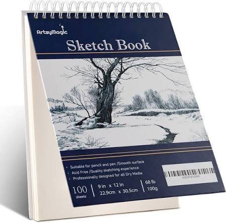 دفتر رسم سلك (Sketch Book) 📚✏️