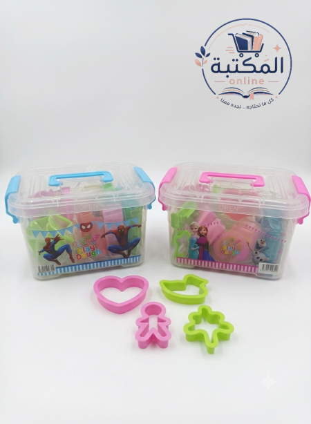 حقيبة معجون صلصال (سبايدرمان / فروزن)