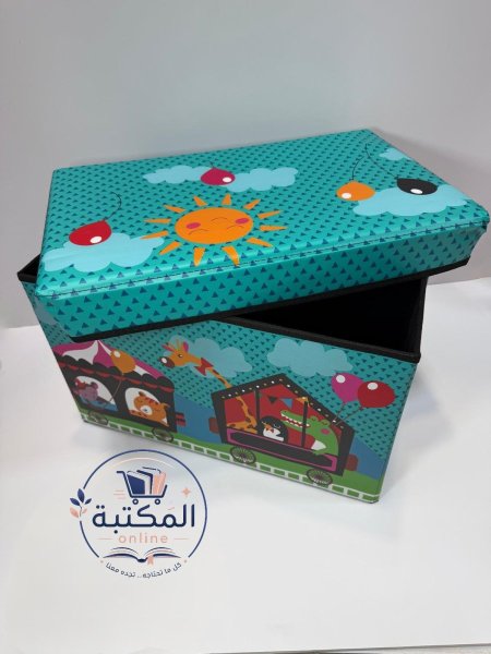 صندوق تخزين الألعاب القابل للطي 🧸📦