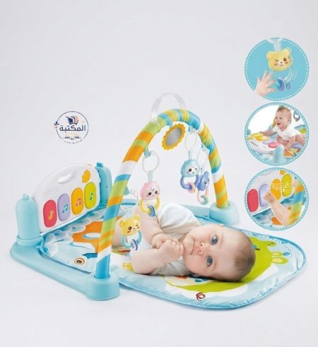 سجادة العاب البيانو التفاعلية للأطفال (متوفرة بحجمين) 👶🎵