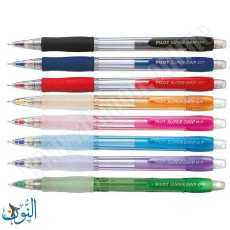 قلم رصاص بايلوت "Pilot Super Grip" مقاس 0.7 ملم ✏️✨